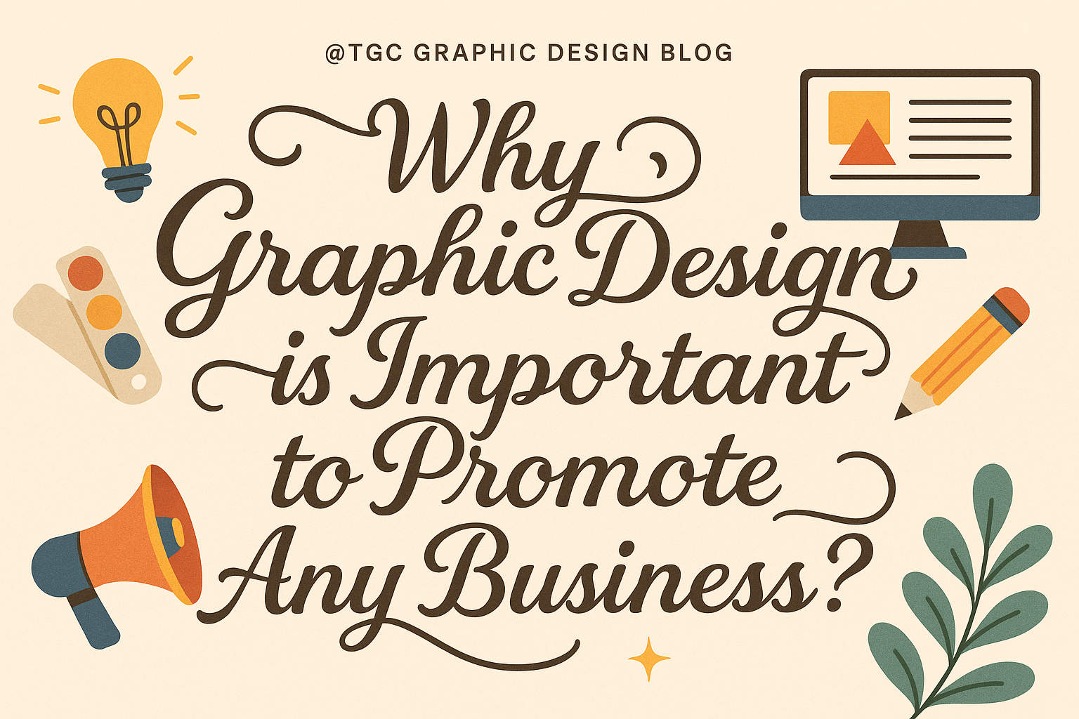 Why Graphic Design is Important to Promote Any Business?